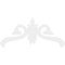 Ekena Millwork Pitch Florence Architectural Grade PVC Gable Pediment, 72"W x 36"H x 1"P (12/12) GPP072X036X100FLO - alternate 4